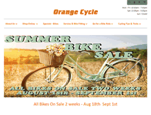 Tablet Screenshot of orangecycleorlando.com
